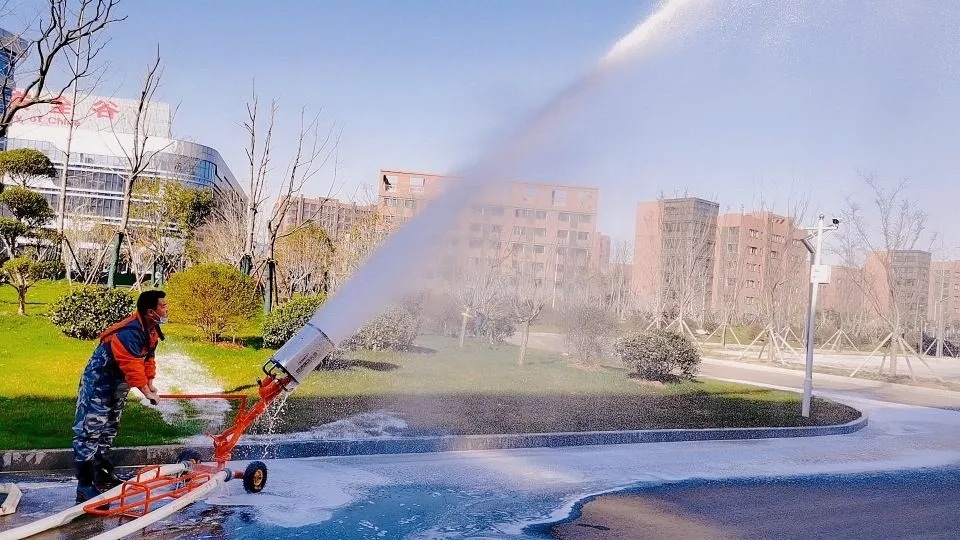 【新品發布】推車式中倍數泡沫發生器，石化危化火災的克星
