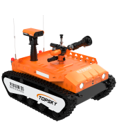 防爆消防滅火偵察機器人【重型超級動力】 (第5代，360°升降云臺探測裝置+語音控制）