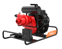 森林消防泵 （離心泵+四級+28HP+雙缸四沖程風冷汽油發動機+3.5MPa+380L/min)