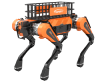 輔助運輸四足機器狗 （超級大狗，點足）【自主跟隨+載物框】